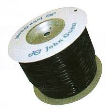 1/2" black tube skein